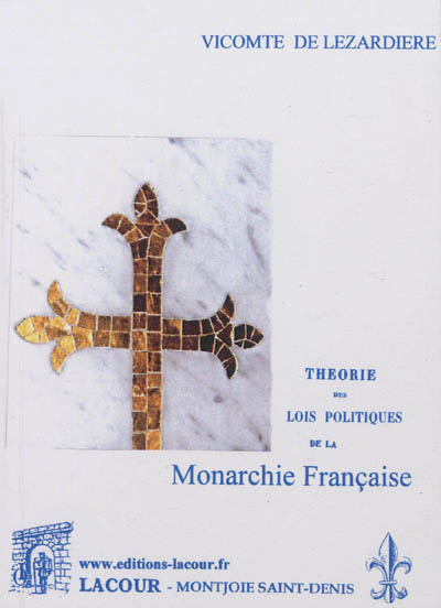 Théorie des lois politiques de la monarchie française. Vol. 4