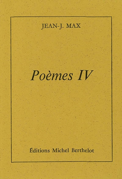 Poèlmes. Vol. 3