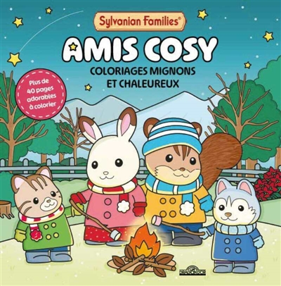 Sylvanian Families : Mes coloriages : Amis cosy