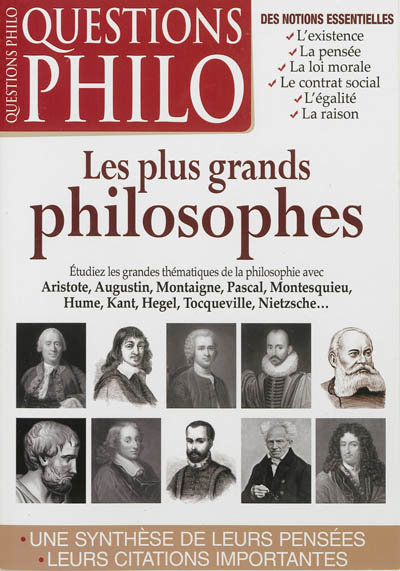 Questions philo, n° 4. Les plus grands philosophes