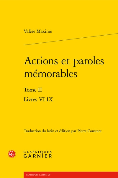 Faits et dits mémorables....