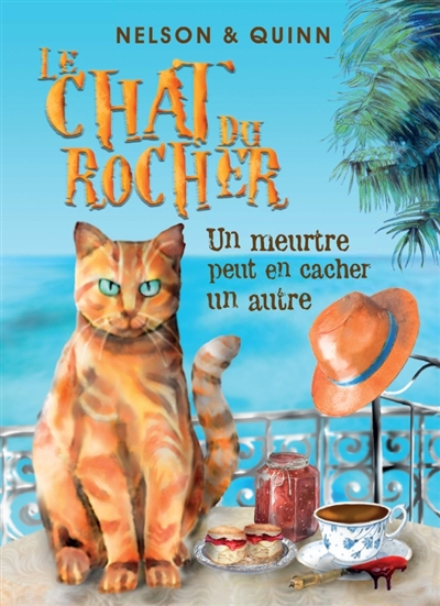 LE CHAT DU ROCHER, Un meurtre peut en cacher un autre : Un roman policier Cosy Mystery sur la Riviera
