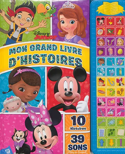Disney junior : mon grand livre d'histoires