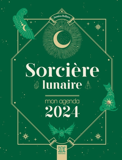 sorcière lunaire : mon agenda 2024