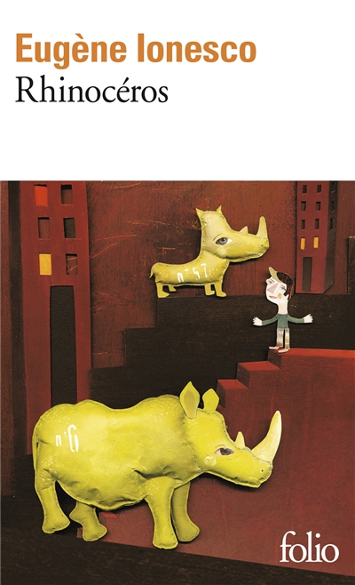 Rhinocéros : pièce en 3 actes et 4 tableaux