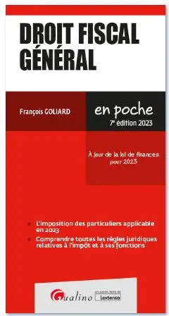 Droit fiscal général 2023