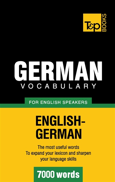 German vocabulary for...