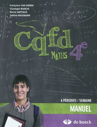 CQFD maths 4e : manuel : 4 périodes-semaine