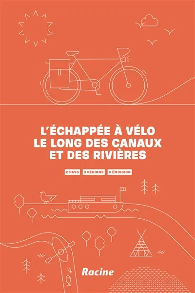 L'échappée à vélo le long des canaux et des rivières : 2 pays, 3 régions, 0 émission