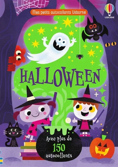 Halloween : Mes petits autocollants Usborne : dès 3 ans