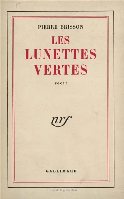 Les Lunettes vertes