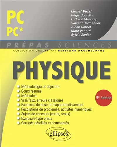 Physique PC, PC* : nouveaux programmes