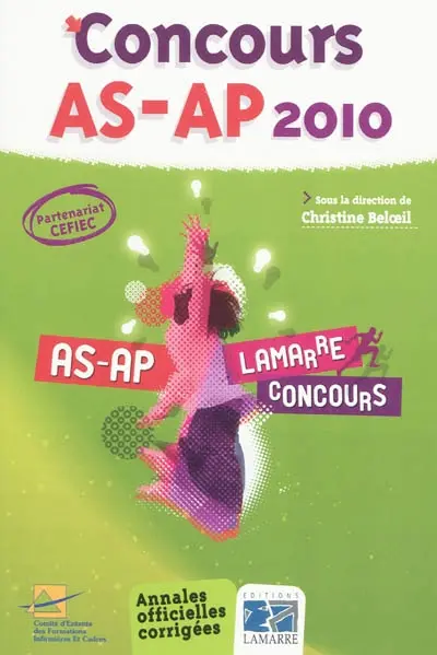 Concours AS-AP 2010 : annales officielles corrigées