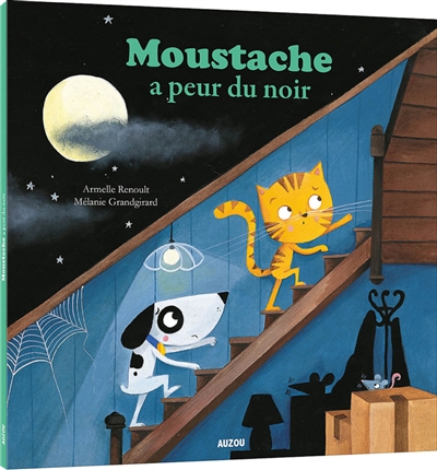 moustache a peur du noir