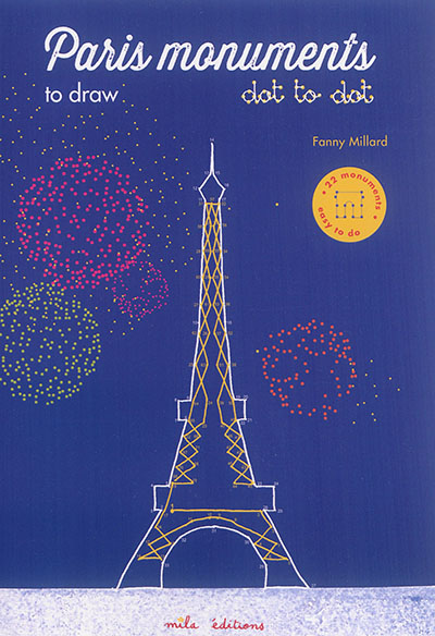 Paris monuments to draw : dot to dot