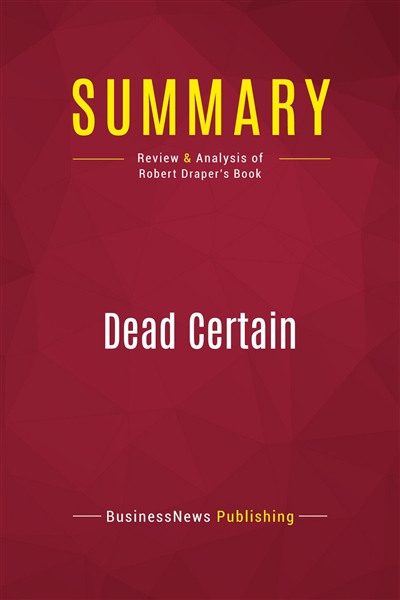 Summary : Dead Certain :...