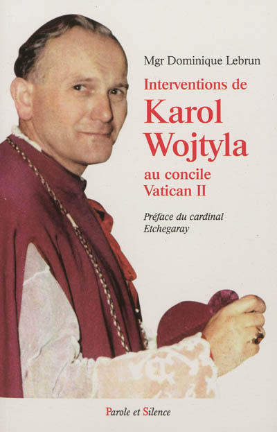 Interventions de Karol Wojtyla au concile Vatican II