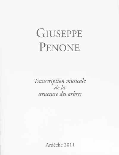 Transcription musicale de la structure des arbres : Ardèche 2011
