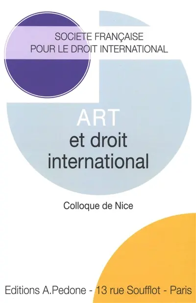 Art et droit international
