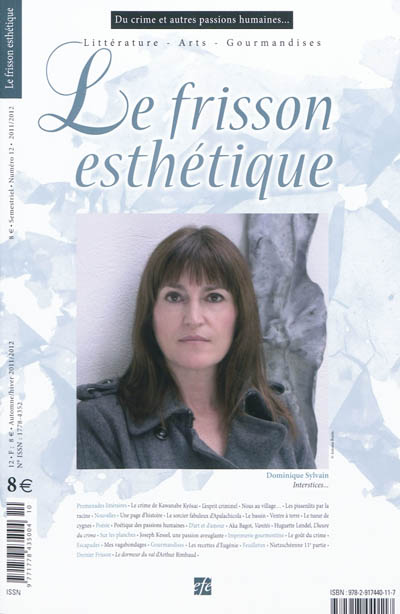 Frisson esthétique, Le, n° 12. Du crime et autres passions humaines...