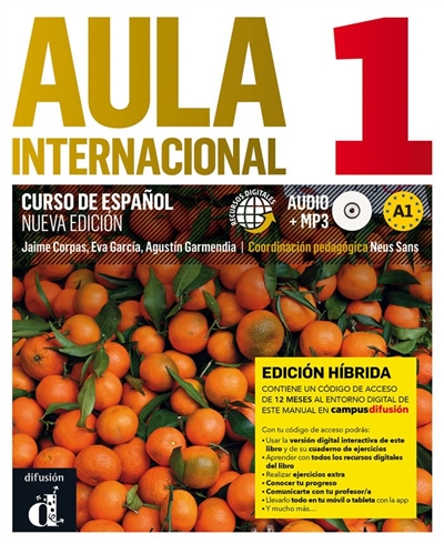 Aula internacional 1 : curso de espanol, A1 : edicion hibrida