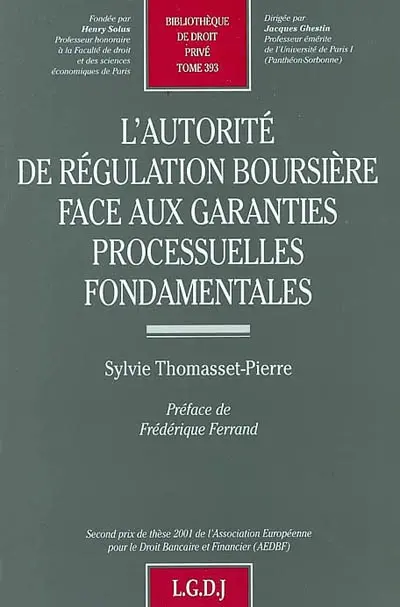 L'autorité de régulation boursière face aux garanties processuelles fondamentales