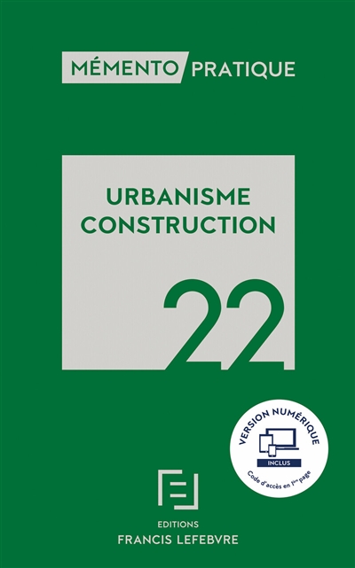Urbanisme, construction 2022