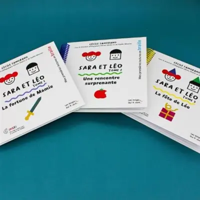 Sara et Léo : mes premières lectures en braille