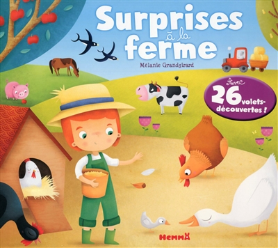 Surprises à la ferme : avec 2 volets-découvertes !