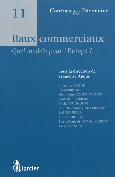 Baux commerciaux : quel modèle pour l'Europe ?