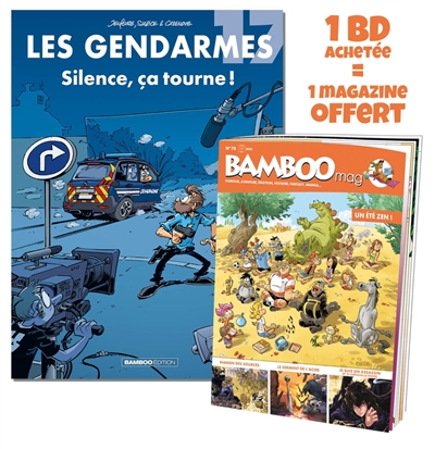 Les gendarmes tome 17 + Bamboo mag