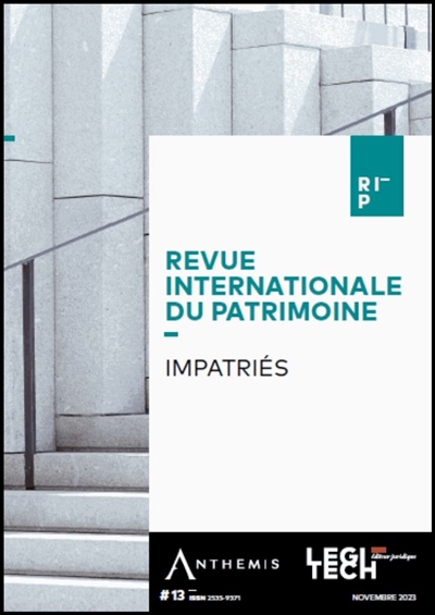 Revue internationale du...