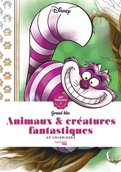 Animaux & créatures fantastiques : 60 coloriages : anti-stress