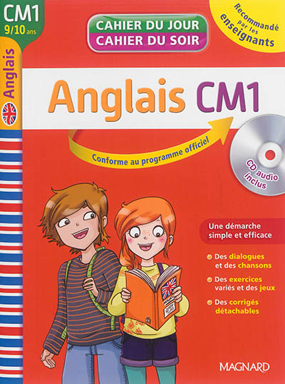 Anglais CM1, 9-10 ans