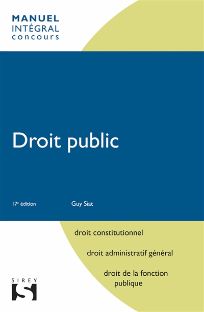 Droit public : droit...