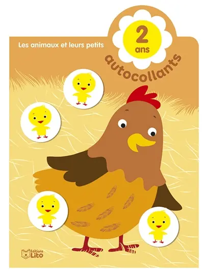 Les animaux et leurs petits : 2 ans