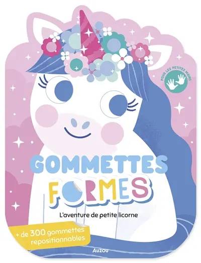 L'aventure de petite licorne : gommettes formes