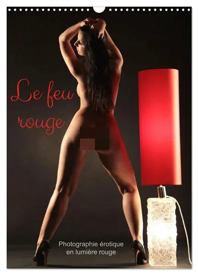 Le feu rouge (Calendrier mural 2026 DIN A3 horizontal), CALVENDO calendrier mensuel : Photographie érotique en lumière rouge