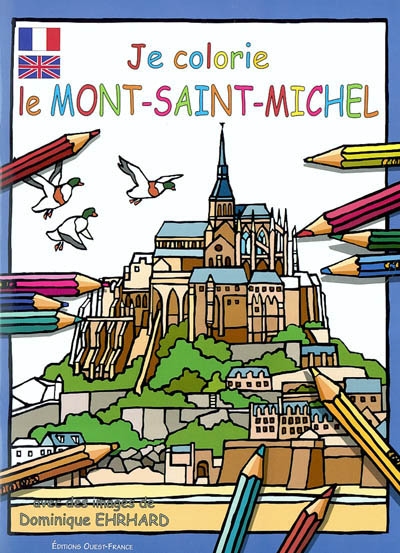 Je colorie le Mont-Saint-Michel