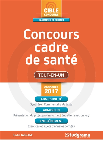 Concours cadre de santé :...