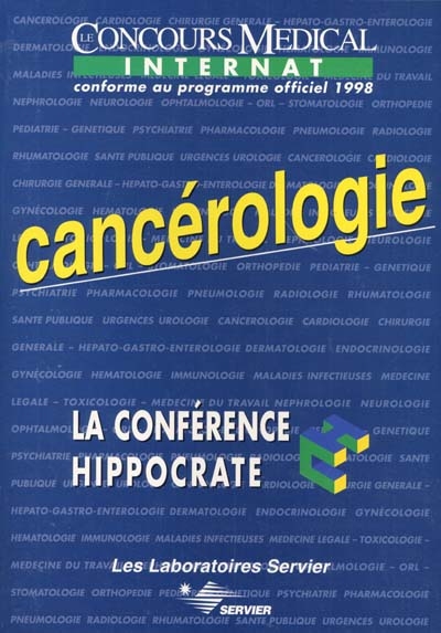 Cancérologie : le concours médical internat conforme au programme officiel 1998