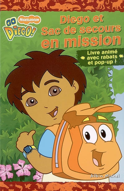 Diego et Sac de secours en mission