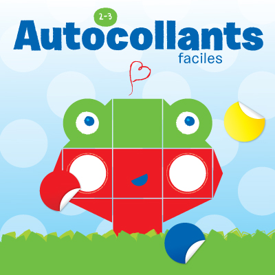 Autocollants faciles : 2-3 ans
