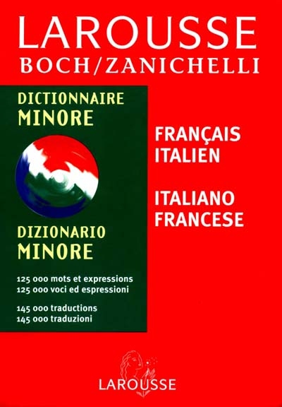 Larousse Boch-Zanichelli minore français-italien, italiano-francese