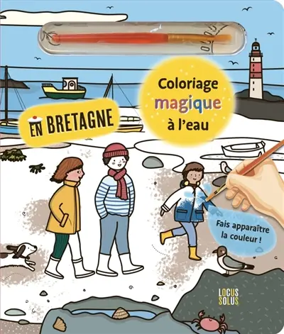 Coloriage magique à l'eau : en Bretagne