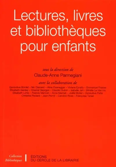Lectures, livres et bibliothèques pour enfants