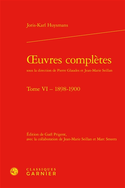 Oeuvres complètes. Vol. 6. 1898-1900