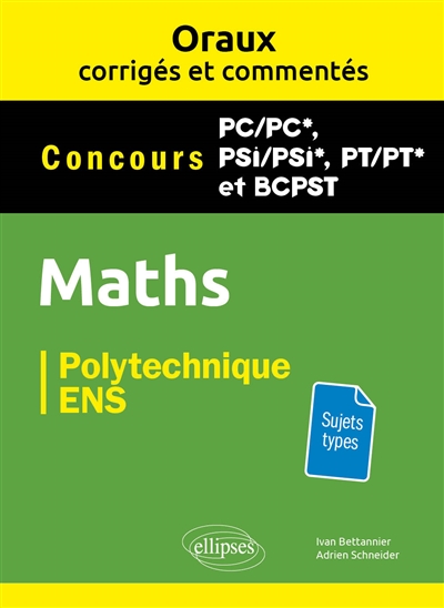 Maths concours PC-PC*,...