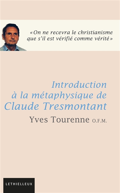 Introduction à la métaphysique de Claude Tresmontant : pour une recherche d'articulation entre sciences expérimentales, métaphysique, pensée de l'Eglise et mystique chrétienne orthodoxe
