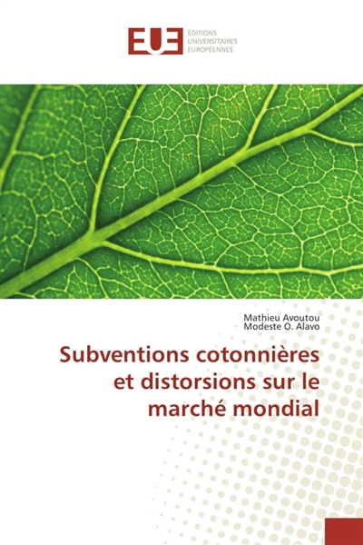 Subventions cotonnières et...